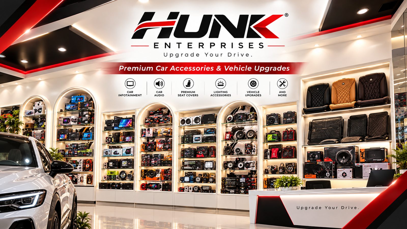 Hunk Enterprises Car Accessories Store in Noida