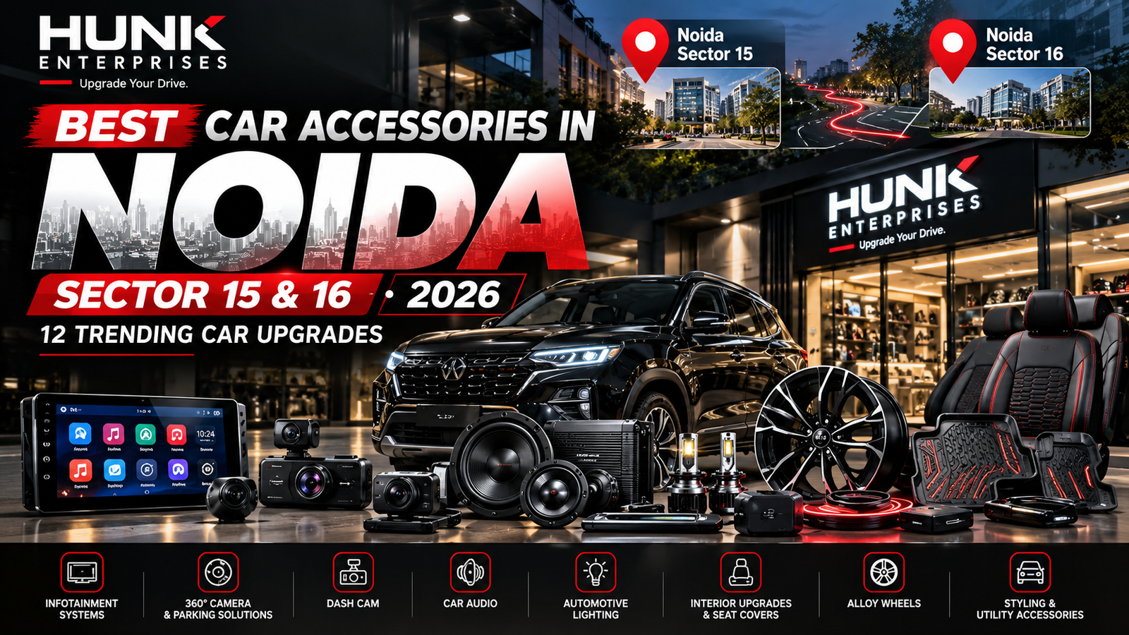 car accessories in Noida Sector 16