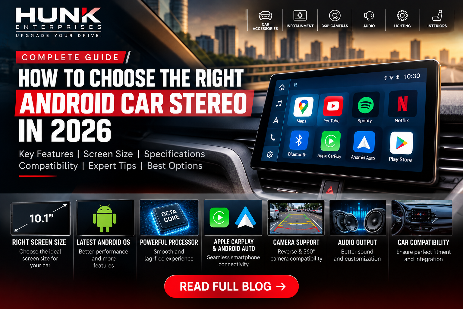 Android car stereo in India buying guide 2026